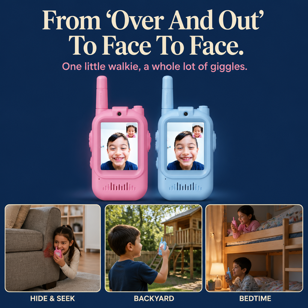 TALKIECAM from over and out to face to face